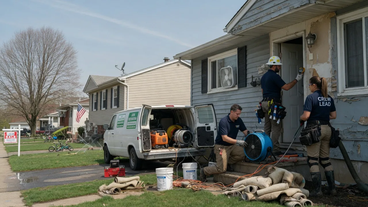 Flood Cleanup in East Falmouth, MA near me